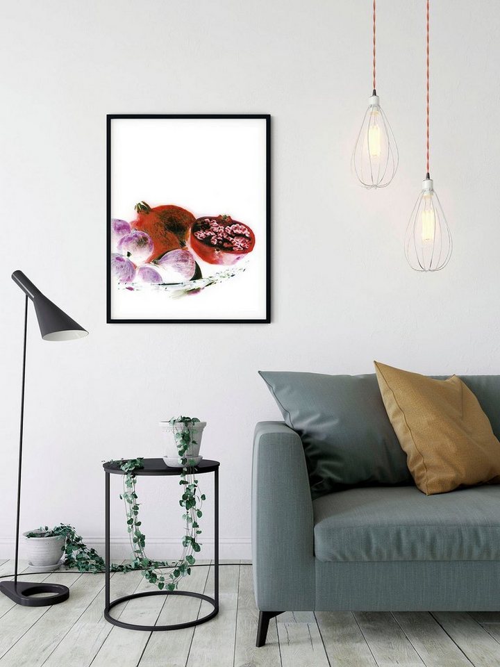 Komar Bild Dinner Mediterranean, Natur (1 St), Wandbild zur Dekoration - ohne Rahmen von Komar