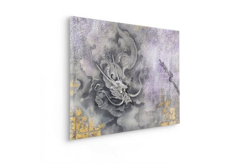 Komar Leinwandbild Evil Brave - Größe 60 x 90 cm, Natur (1 St), Keilrahmenbild mi Echtholzrahmen von Komar
