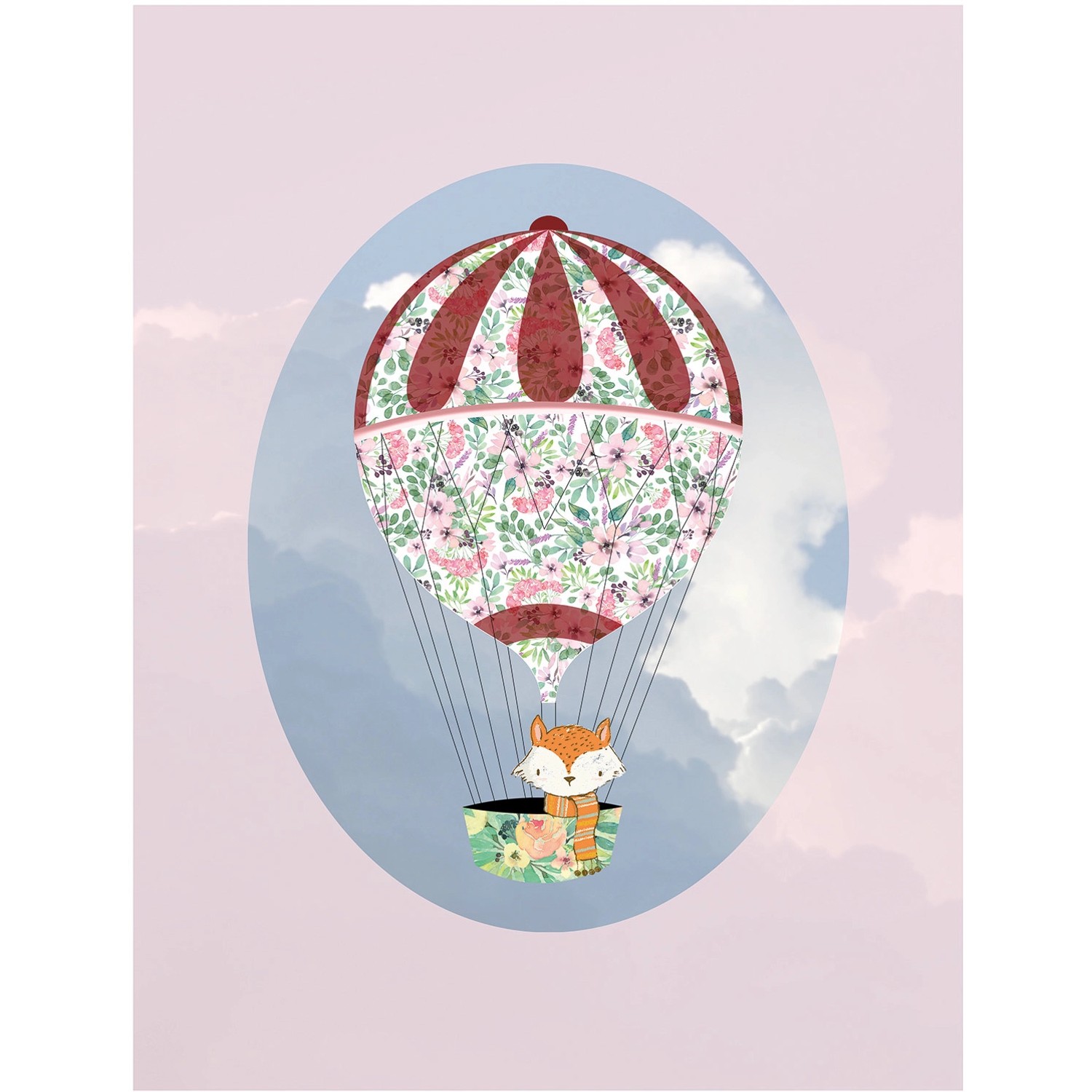 Komar Wandbild Happy Rose 40 x 50 cm Komar Wandbild Happy Rose 40 x 50 cm von Komar