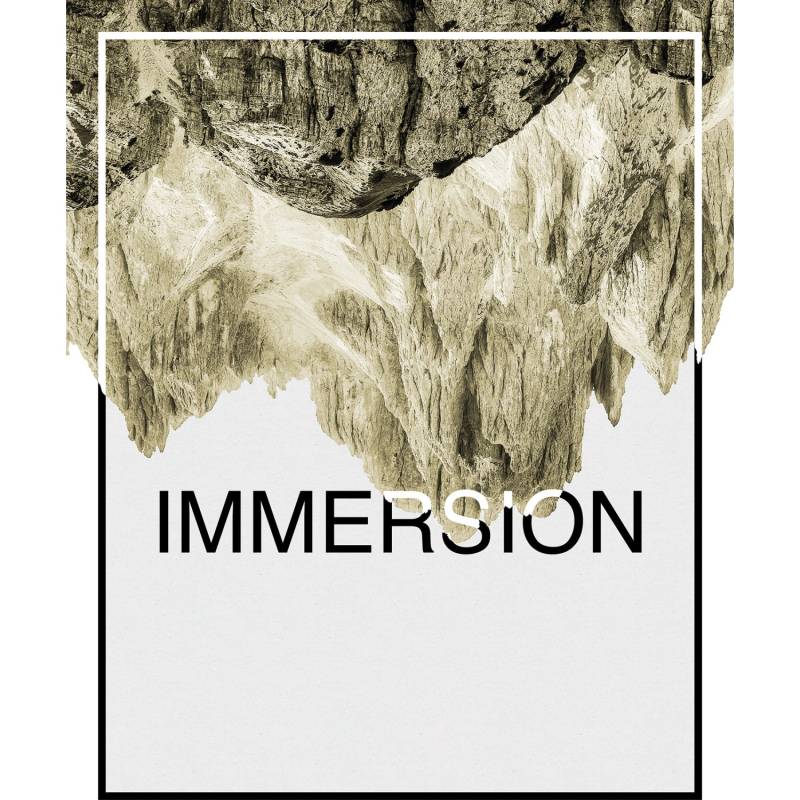 Komar Wandbild Immersion Sand 40 x 50 cm von Komar