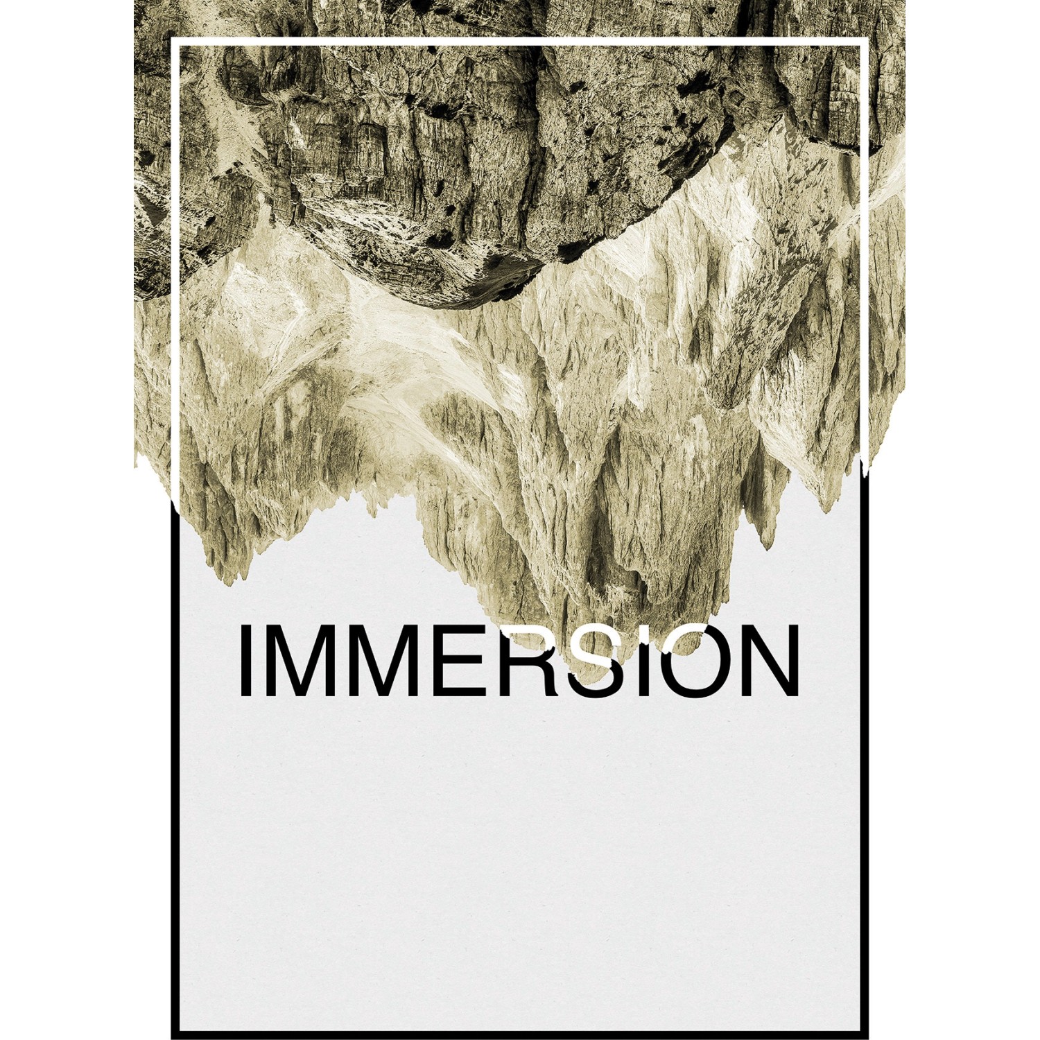 Komar Wandbild Immersion Sand 50 x 70 cm Komar Wandbild Immersion Sand 50 x 70 cm von Komar