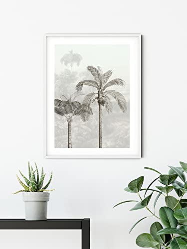 Komar Wandbild - Jungle Panorama - Größe: 40 x 50 cm - Poster, Kunstdruck, Dekoration, Wohnzimmer, Schlafzimmer (ohne Rahmen) von Komar