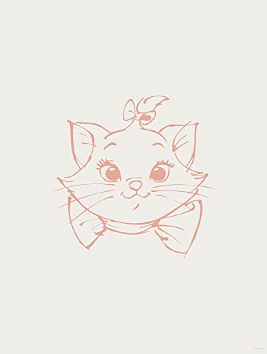 Komar Wandbild - Majestic Marie - Größe: 30 x 40 cm - Poster, Kunstdruck, Dekoration, Wohnzimmer, Schlafzimmer, Disney Komar Wandbild - Majestic Marie - Größe: 30 x 40 cm - Poster, Kunstdruck, Dekoration, Wohnzimmer, Schlafzimmer, Disney von Komar