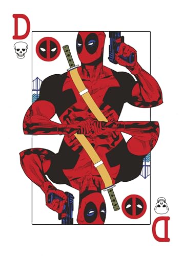 Komar Wandbild- Marvel Deadpool Jack of all Trades - Größe 50 x 70 cm - Poster, Kinderzimmer, Dekoration - gerollt ohne Rahmen von Komar