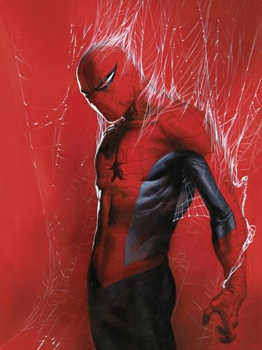 Komar Wandbild- Marvel Spider-Man Through the Spider Web - Größe 30 x 40 cm - Poster, Kinderzimmer, Dekoration - gerollt ohne Rahmen, Rot von Komar