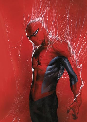 Komar Wandbild- Marvel Spider-Man Through the Spider Web - Größe 50 x 70 cm - Poster, Kinderzimmer, Dekoration - gerollt ohne Rahmen, Rot von Komar