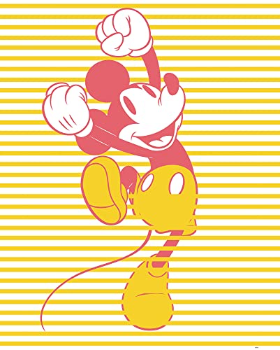 Komar Wandbild - Mickey Unwind - Größe: 40 x 50 cm - Disney, Kinderzimmer, Wandgestaltung, Bild von Komar