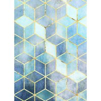 Komar Poster Mosaik Azzuro Abstrakt B/L: ca. 50x70 cm Komar Poster Mosaik Azzuro Abstrakt B/L: ca. 50x70 cm von Komar