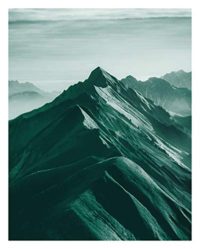 Komar Wandbild | Mountains Top | Poster, Bild, Wohnzimmer, Schlafzimmer, Dekoration, Kunstdruck | ohne Rahmen | P126B-40x50 | Größe: 40 x 50 cm (Breite x Höhe) von Komar