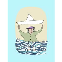 Komar Poster Paper Ship Komar Poster Paper Ship von Komar