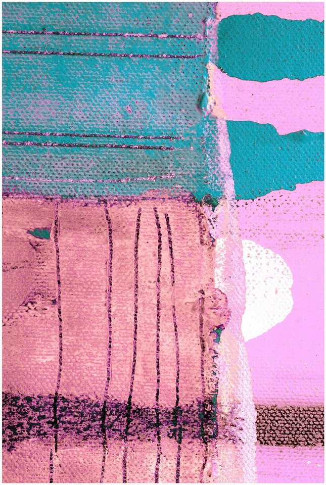 Komar Bild Pinky Allegro, Natur (1 St), Wandbild zur Dekoration - ohne Rahmen von Komar