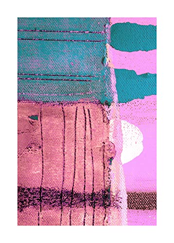 Komar Wandbild - Pinky Allegro - Größe: 50 x 70 cm - Poster, Kunstdruck, Dekoration, Wohnzimmer, Schlafzimmer von Komar