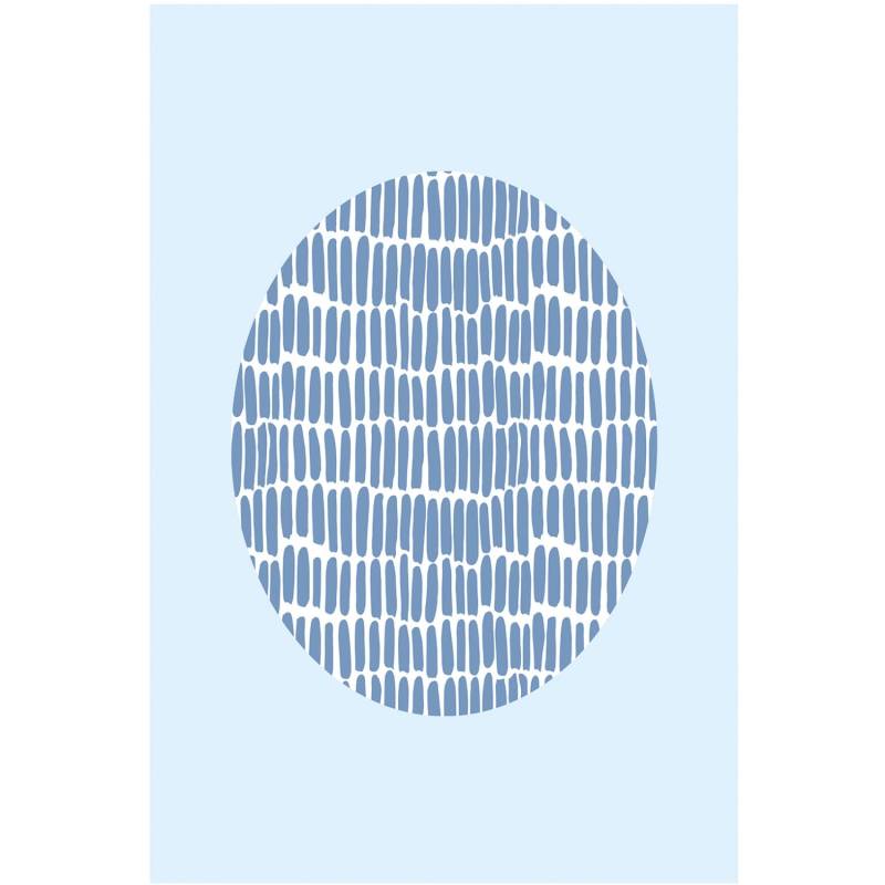 Komar Wandbild Shelly Blue 50 x 70 cm von Komar