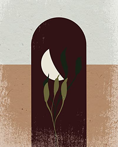 Komar Wandbild - Silence Half Moon - Größe: 40 x 50 cm - Poster, Kunstdruck, Dekoration, Wohnzimmer, Schlafzimmer Komar Wandbild - Silence Half Moon - Größe: 40 x 50 cm - Poster, Kunstdruck, Dekoration, Wohnzimmer, Schlafzimmer von Komar