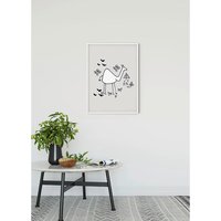 Komar Poster Skribble Camel Komar Poster Skribble Camel von Komar