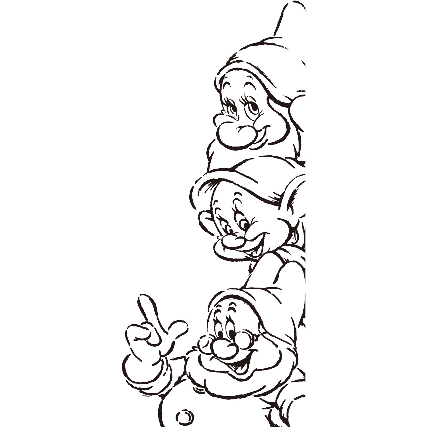 Komar Wandbild Snow White Dwarfs 40 x 50 cm Komar Wandbild Snow White Dwarfs 40 x 50 cm von Komar