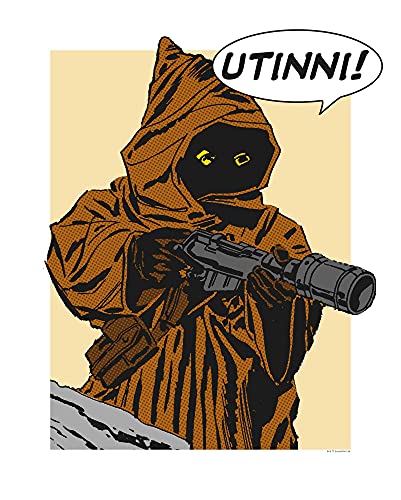 Komar Wandbild | Star Wars Classic Comic Quote Java | Kinderzimmer, Jugendzimmer, Dekoration, Kunstdruck | ohne Rahmen | WB115-40x50 | Größe: 40 x 50 cm (Breite x Höhe) von Komar