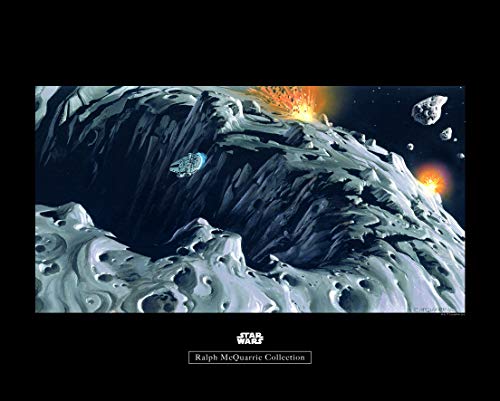 Komar Wandbild | Star Wars Classic RMQ Asteroid | Kinderzimmer, Jugendzimmer, Dekoration, Kunstdruck | ohne Rahmen | WB128-50x40 | Größe: 50 x 40 cm (Breite x Höhe) von Komar