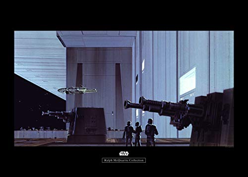 Komar Wandbild | Star Wars Classic RMQ Death Star Hangar | Kinderzimmer, Jugendzimmer, Dekoration, Kunstdruck | ohne Rahmen | WB131-70x50 | Größe: 70 x 50 cm (Breite x Höhe) von Komar