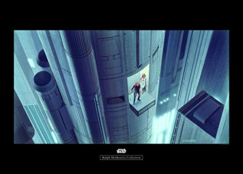 Komar Wandbild | Star Wars Classic RMQ Escape Plan | Kinderzimmer, Jugendzimmer, Dekoration, Kunstdruck | ohne Rahmen | WB139-70x50 | Größe: 70 x 50 cm (Breite x Höhe) von Komar