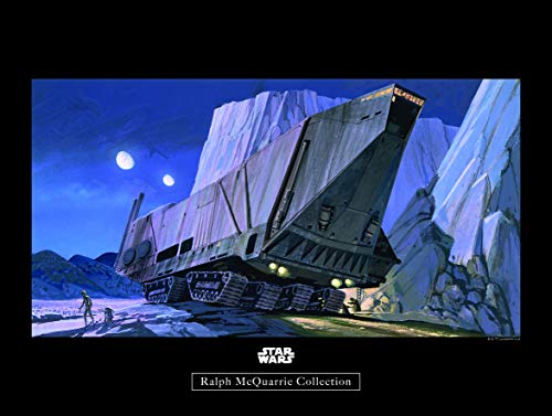 Komar Wandbild | Star Wars Classic RMQ Sandcrawler | Kinderzimmer, Jugendzimmer, Dekoration, Kunstdruck | ohne Rahmen | WB156-40x30 | Größe: 40 x 30 cm (Breite x Höhe) von Komar