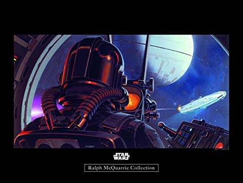 Komar Wandbild | Star Wars Classic RMQ TIE-Fighter Pilot | Kinderzimmer, Jugendzimmer, Dekoration, Kunstdruck | ohne Rahmen | WB158-40x30 | Größe: 40 x 30 cm (Breite x Höhe) von Komar