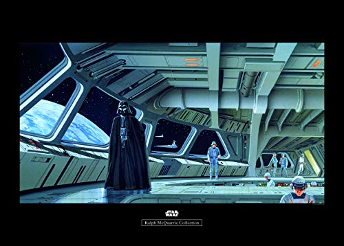 Komar Wandbild | Star Wars Classic RMQ Vader Commando Deck | Kinderzimmer, Jugendzimmer, Dekoration, Kunstdruck | ohne Rahmen | WB160-70x50 | Größe: 70 x 50 cm (Breite x Höhe), Bunt von Komar