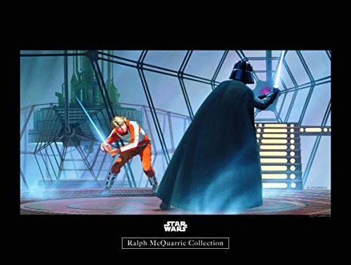 Komar Wandbild | Star Wars Classic RMQ Vader Luke Carbonit Room | Kinderzimmer, Jugendzimmer, Dekoration, Kunstdruck | ohne Rahmen | WB162-40x30 | Größe: 40 x 30 cm (Breite x Höhe) von Komar