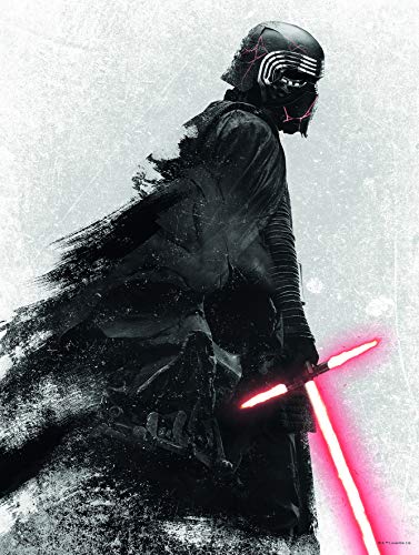 Komar Wandbild | Star Wars EP9 Kylo Vader Shadow | Kinderzimmer, Jugendzimmer, Dekoration, Kunstdruck | ohne Rahmen | WB173-30x40 | Größe: 30 x 40 cm (Breite x Höhe) von Komar