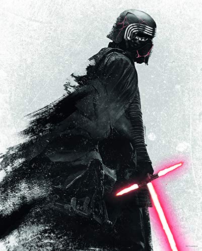 Komar Wandbild | Star Wars EP9 Kylo Vader Shadow | Kinderzimmer, Jugendzimmer, Dekoration, Kunstdruck | ohne Rahmen | WB173-40x50 | Größe: 40 x 50 cm (Breite x Höhe), Bunt von Komar