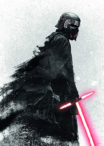 Komar Wandbild | Star Wars EP9 Kylo Vader Shadow | Kinderzimmer, Jugendzimmer, Dekoration, Kunstdruck | ohne Rahmen | WB173-50x70 | Größe: 50 x 70 cm (Breite x Höhe) von Komar