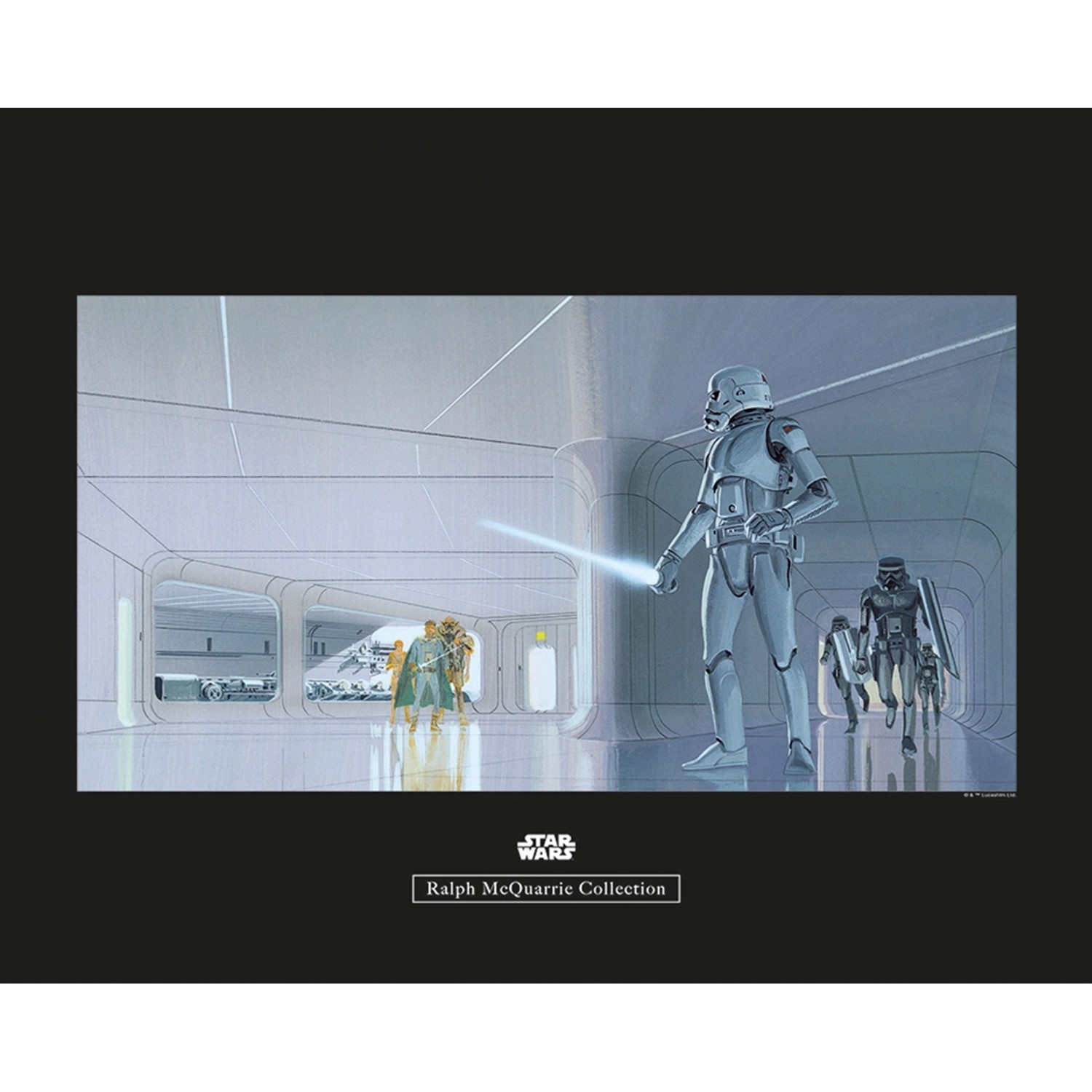 Komar Wandbild Star Wars Hallway 50 x 40 cm Komar Wandbild Star Wars Hallway 50 x 40 cm von Komar