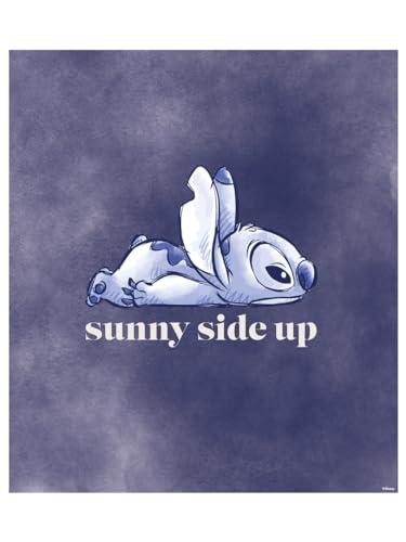Komar Wandbild- Stitch Sunny Side Up - Größe 30 x 40 cm - Disney, Wandbild, Kunstdruck, Poster, Kinderzimmer, Lila Komar Wandbild- Stitch Sunny Side Up - Größe 30 x 40 cm - Disney, Wandbild, Kunstdruck, Poster, Kinderzimmer, Lila von Komar