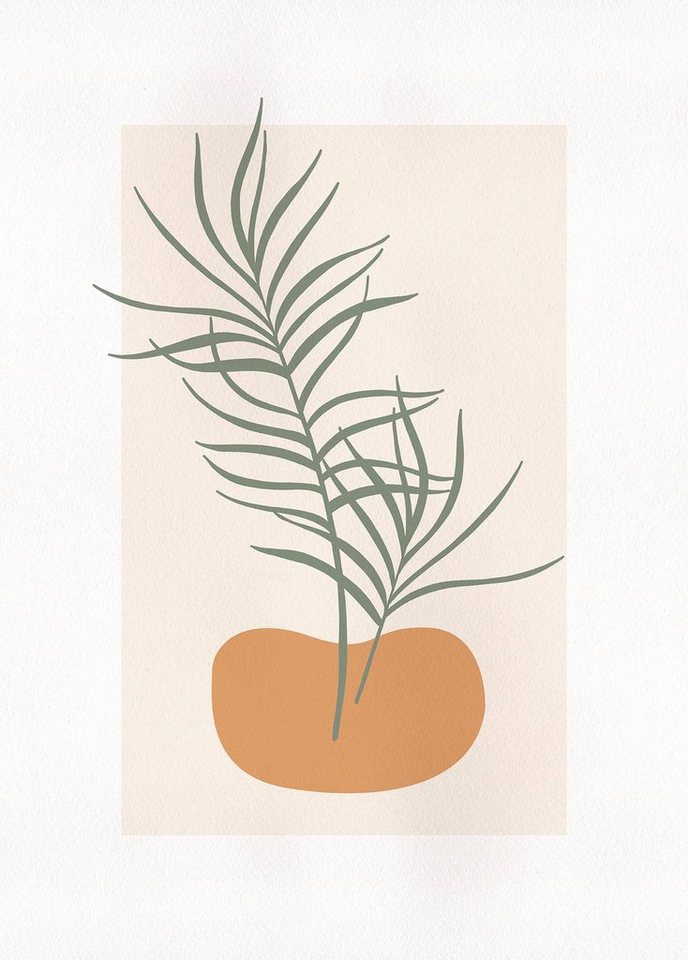 Komar Bild Tangerine Feeling, Natur (1 St), Wandbild zur Dekoration - ohne Rahmen von Komar