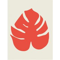 Komar Bild "Winter Tropics Black Panther Monstera" Tiere 1 Stk. tlg. Wandbild zur Dekoration im Kinderzimmer - ohne Rahmen von Komar