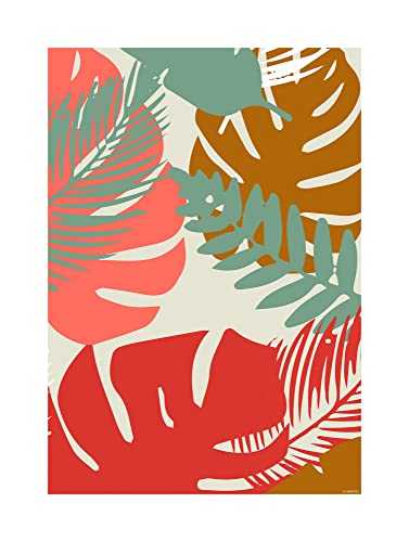Komar Wandbild - Winter Tropics Black Panther Plants - Größe: 30 x 40 cm - Poster, Kunstdruck, Dekoration, Wohnzimmer, Schlafzimmer, Marvel Komar Wandbild - Winter Tropics Black Panther Plants - Größe: 30 x 40 cm - Poster, Kunstdruck, Dekoration, Wohnzimmer, Schlafzimmer, Marvel von Komar