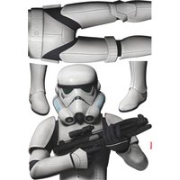 Komar Wandtattoo "Star Wars Stormtrooper", (4 St.) von Komar