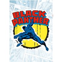 Komar Wandtattoo "Black Panther Comic Classic", (1 St.) von Komar