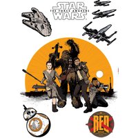 Komar Wandtattoo "Star Wars Resistance", (8 St.) von Komar