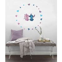 Komar Wandtattoo "Stitch and Angel Cutie - Größe 50 x 70 cm", (22 St.), selbstklebend, Wandsticker, Kinderzimmer von Komar