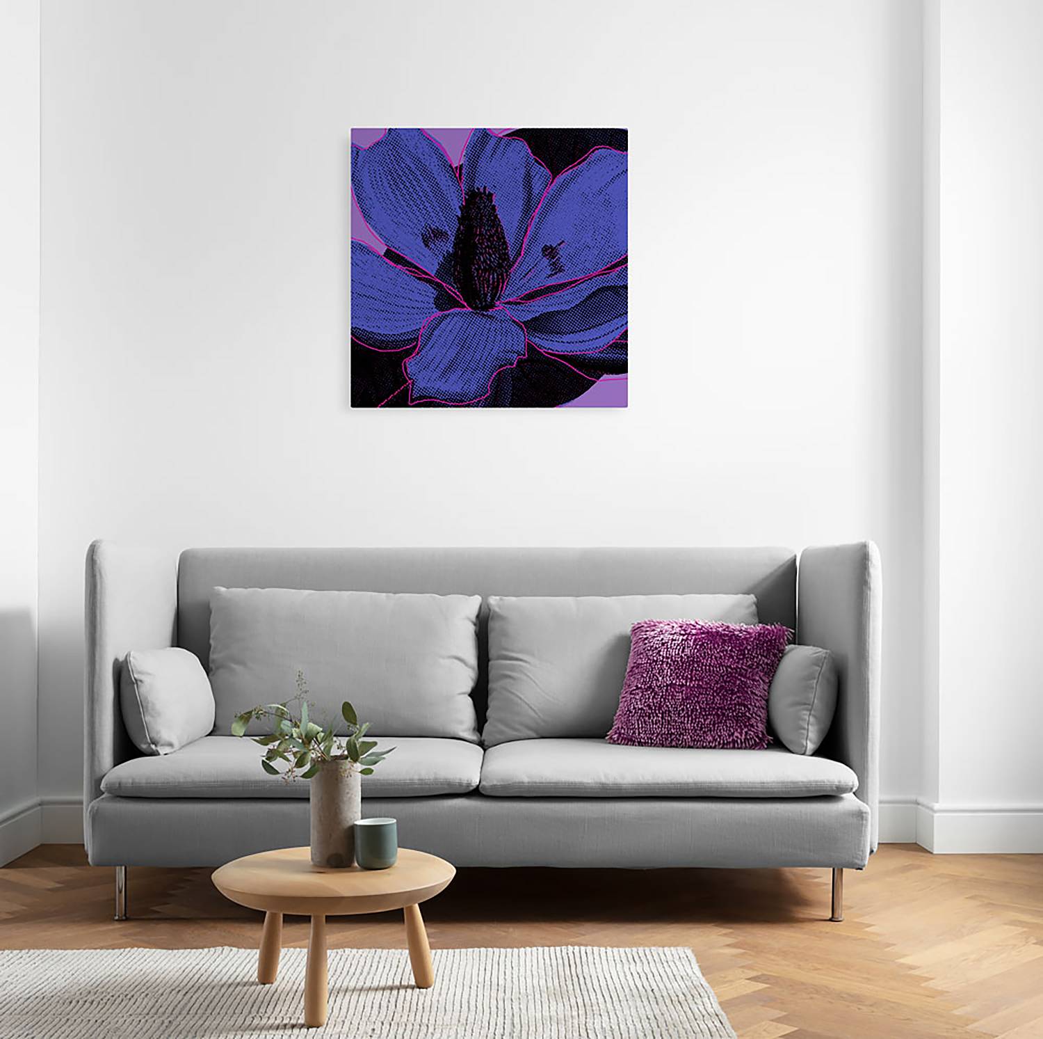 Leinwandbild Purple Fusion von Komar