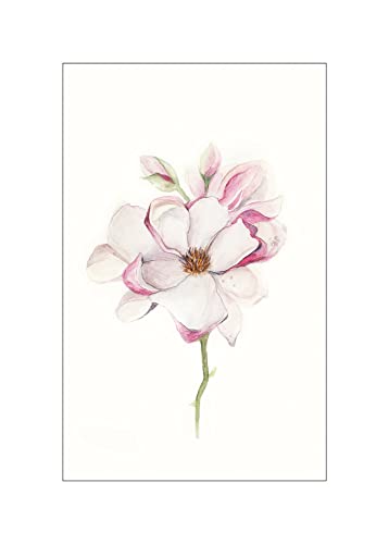 Komar Magnolia Blossom - Größe: 50 x 70 cm, Wandbild, Poster, Kunstdruck (ohne Rahmen), PURE Boutique von Komar