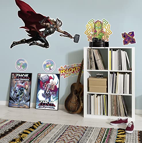 Marvel Wandtattoo - Thor4 - Mighty Jane - Größe 100 x 70 cm - Wandaufkleber, Wandsticker, Kinderzimmer, Thor von Komar
