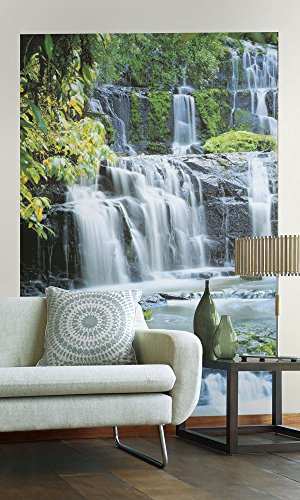 Sunny Decor Vlies Fototapete PURA KAUNUI FALLS | 124 x 184 cm | Tapete, Wand Dekoration, Wasserfall, Natur | SDNW256 Sunny Decor Vlies Fototapete PURA KAUNUI FALLS | 124 x 184 cm | Tapete, Wand Dekoration, Wasserfall, Natur | SDNW256 von Komar