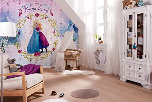 Komar Vlies Fototapete - Frozen Family Forever - Größe 400 x 260 cm, Bunt Komar Vlies Fototapete - Frozen Family Forever - Größe 400 x 260 cm, Bunt von Komar