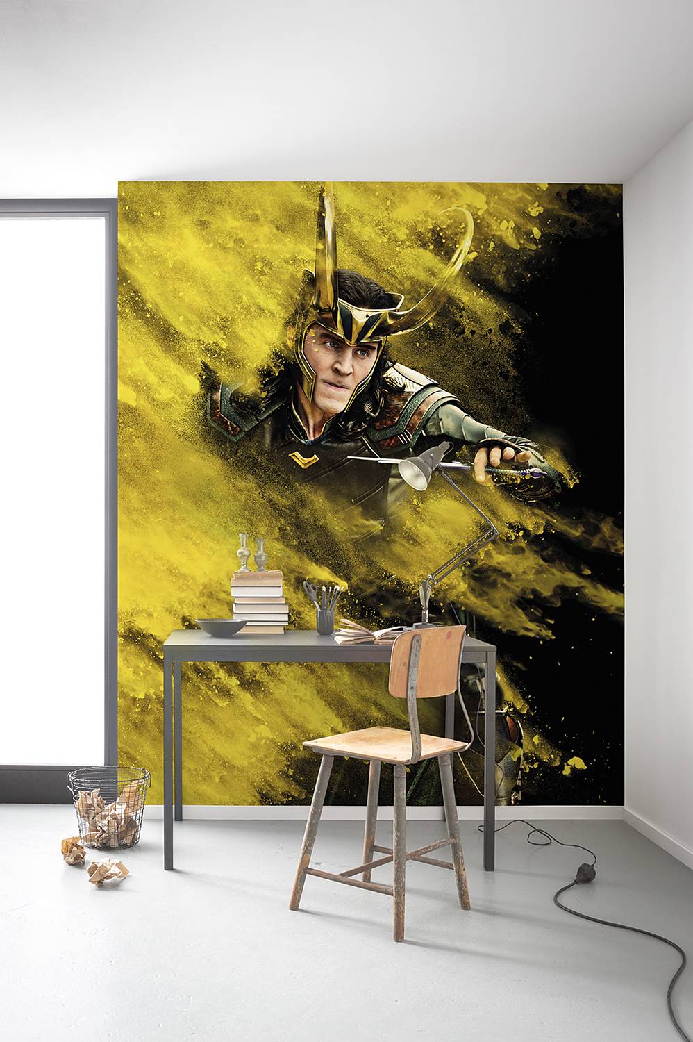 Vliestapete Loki Yellow Dust von Komar