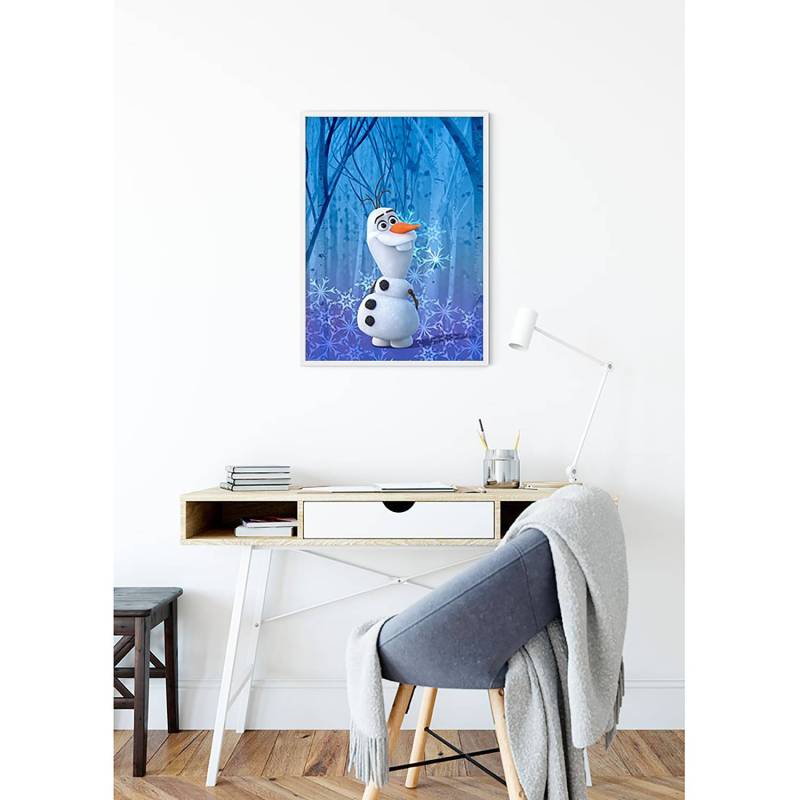 Wandbild Frozen Olaf Crystal von Komar