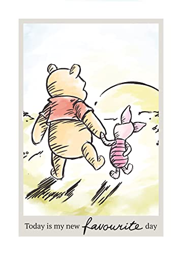 Komar Winnie Pooh Today - Größe: 50 x 70 cm, Wandbild, Poster, Kunstdruck (ohne Rahmen), Disney von Komar