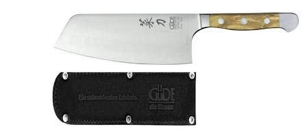 Güde Messer Chai Dao 16 cm, Serie Alpha-Olive X742/16 mit Messerscheide von Kombiangebot Güde Messer