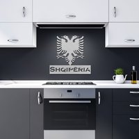 Albania | Shqiperia Metal Wall Sign von Kombitrix